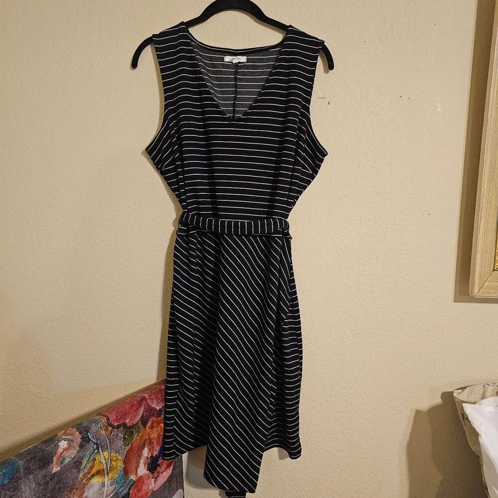 Maurices Women's Black and White Dress